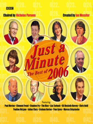 cover image of Just a Minute--The Best of 2006